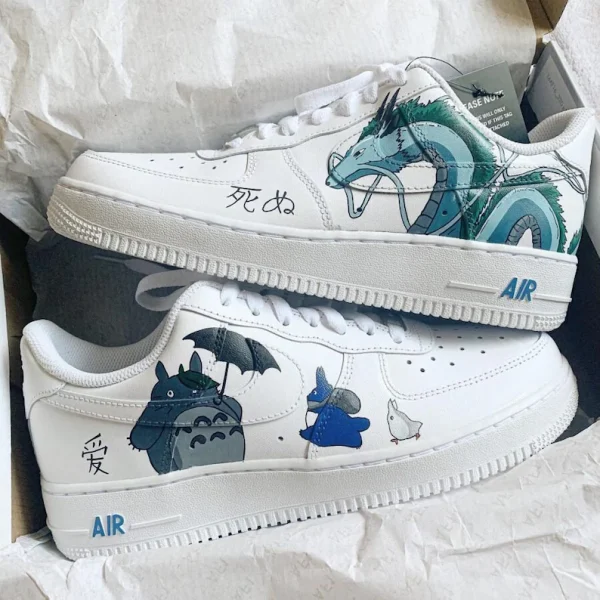 Haku And Totoro Custom Air Force 1