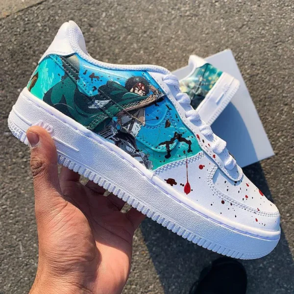 Anime Shoes Inspired Custom Air Force 1