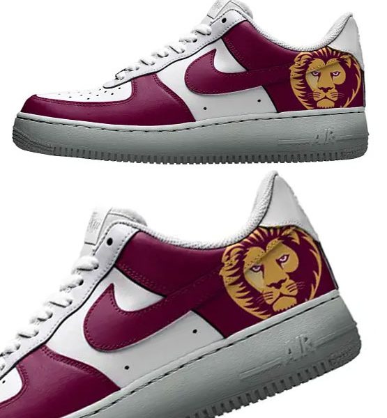 Brisbane Lions Custom Air Force 1