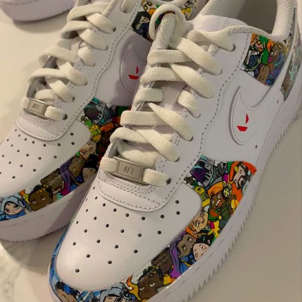 Doodle Buds Custom Air Force 1