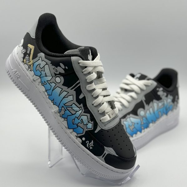 Painted Graffiti Custom Air Force 1