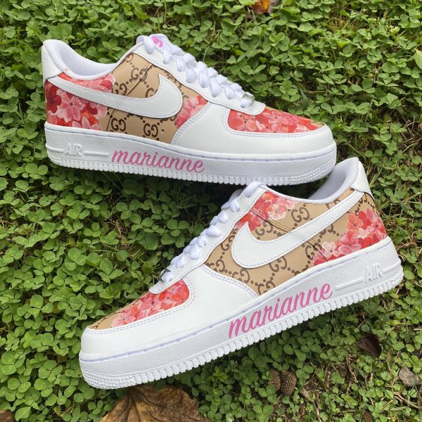 Floral Dionysus Bloom Custom Air Force 1