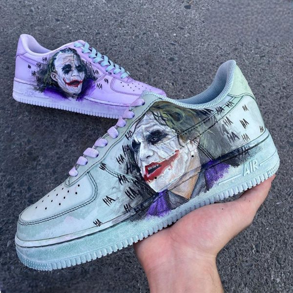 Joker Creative Painted Custom Air Force 1