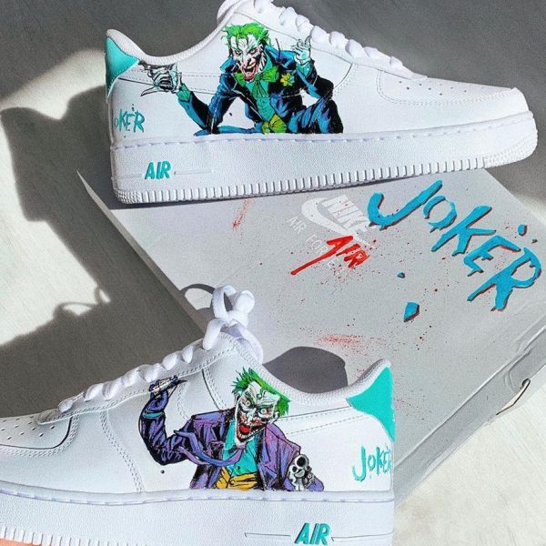 Joker Spooky Custom Air Force 1