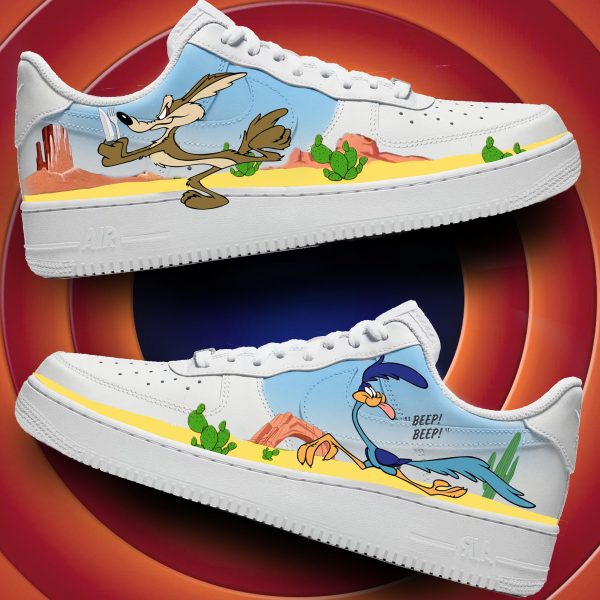 Coyote Looney Cartoon Custom Air Force 1