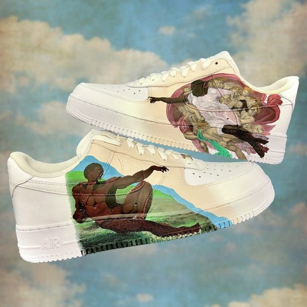 Michelangelo Renaissance Themed Custom Air Force 1