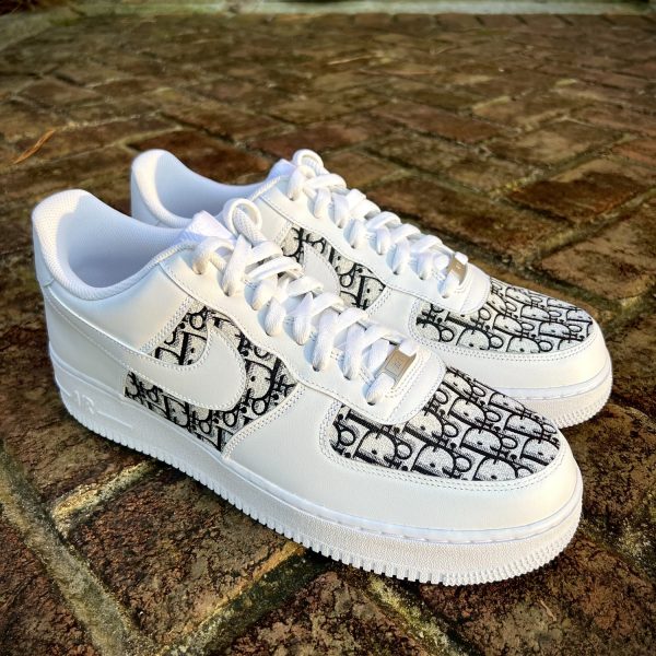 Dior Pattern Design Custom Air Force 1