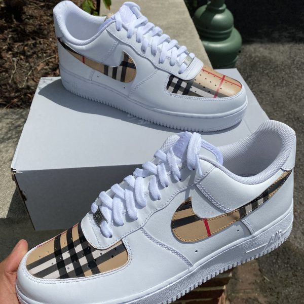 Low - Burberry Custom Air Force 1