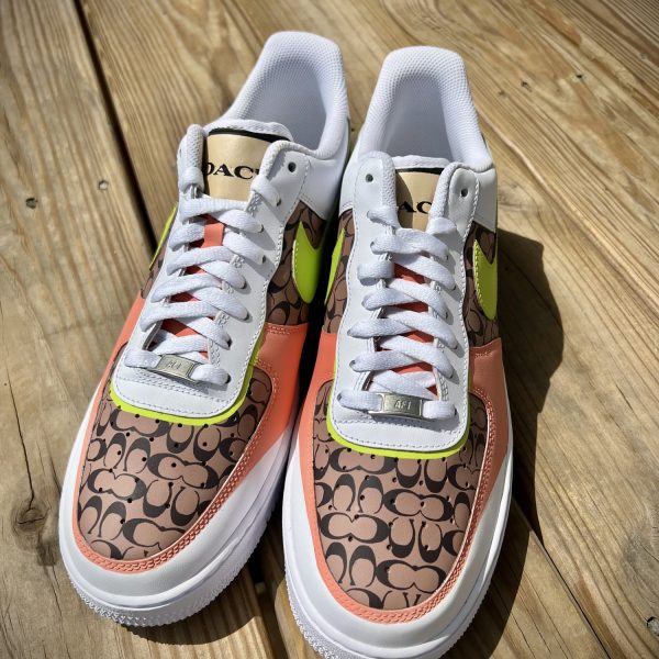 Coach Pattern Custom Air Force 1