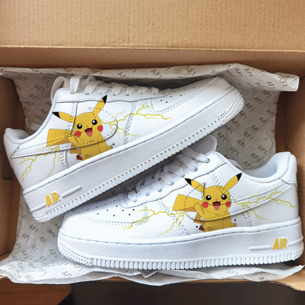 Pokemon-Pikachu Custom Air Force 1