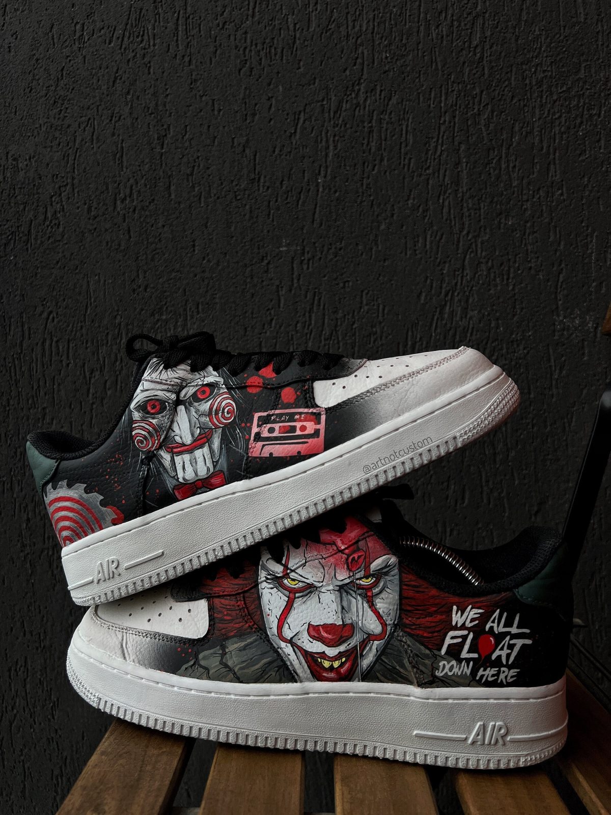 Pennywise Halloween Custom Air Force 1