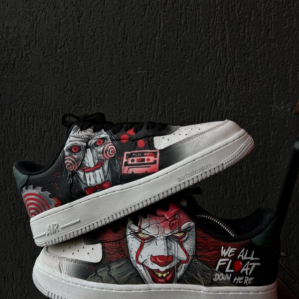 Pennywise Halloween Custom Air Force 1