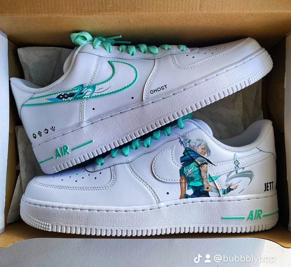 Valorant Jett Custom Air Force 1