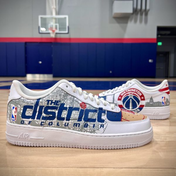 Washington Wizards Custom Air Force 1