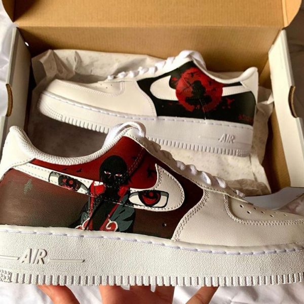 Itachi Akatsuki Ninja Custom Air Force 1