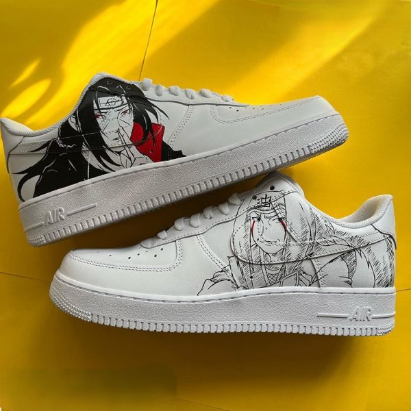 Itachi Akatsuki Art Custom Air Force 1