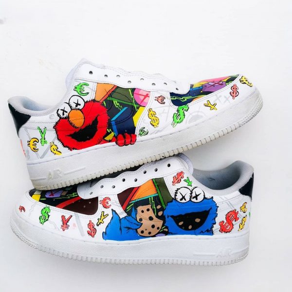 Cookie Monsterair Custom Air Force 1