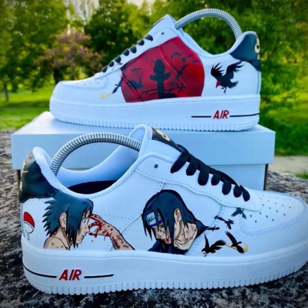 Akatsuki Itachi Naruto Custom Air Force 1