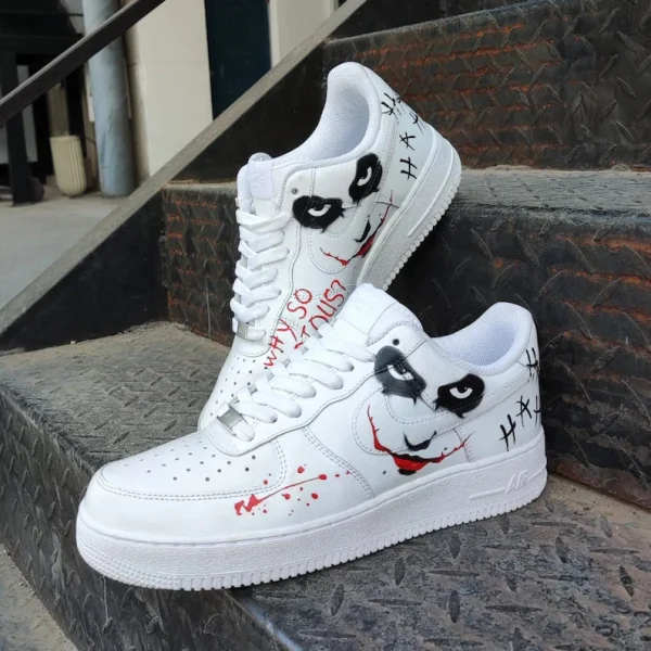 Joker Creative Painting Custom Air Force 1