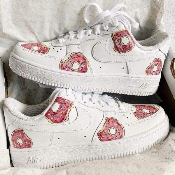 Donuts Girl Custom Air Force 1