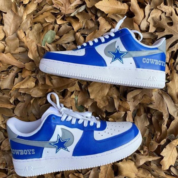 Dallas Cowboys Painting Custom Air Force 1