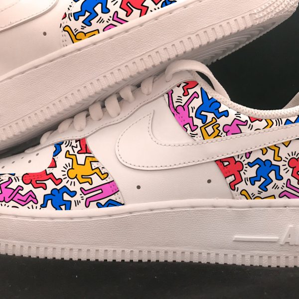 Dancing Man Art Custom Air Force 1