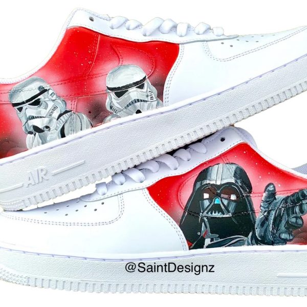 DarthVader x StormTroopers Custom Air Force 1