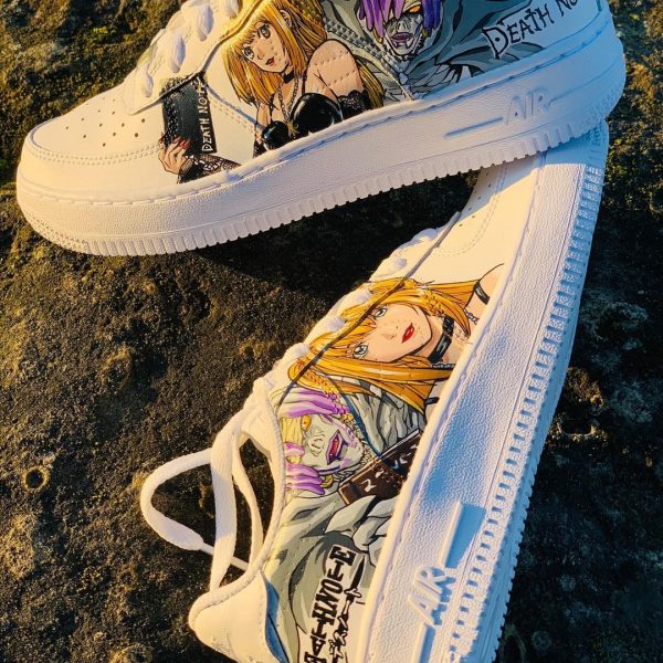 Death Note Painting Custom Air Force 1