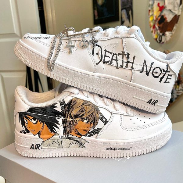 Death Note Handart Custom Air Force 1