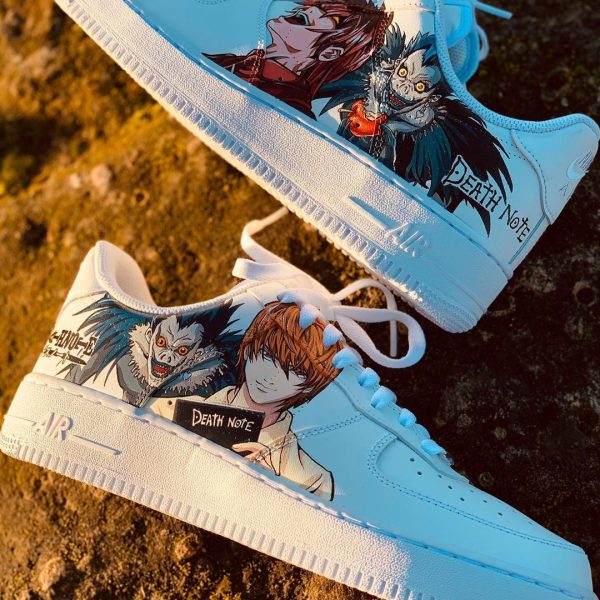 Death Note Handpainted Custom Air Force 1