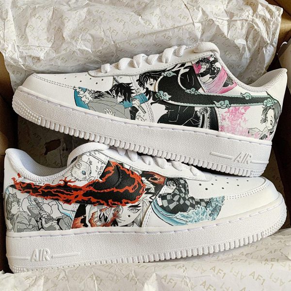 Demon Slayer KNY Custom Air Force 1