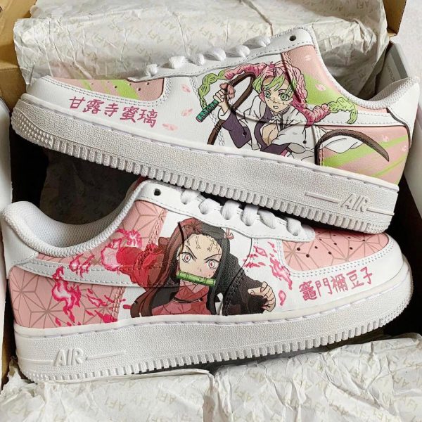 Demon Nezuko Mitsuri Custom Air Force 1