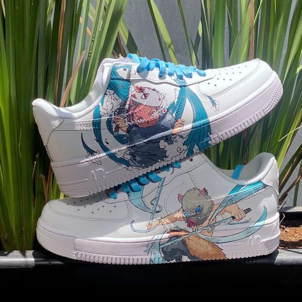 Tanjiro x Inosuke Custom Air Force 1