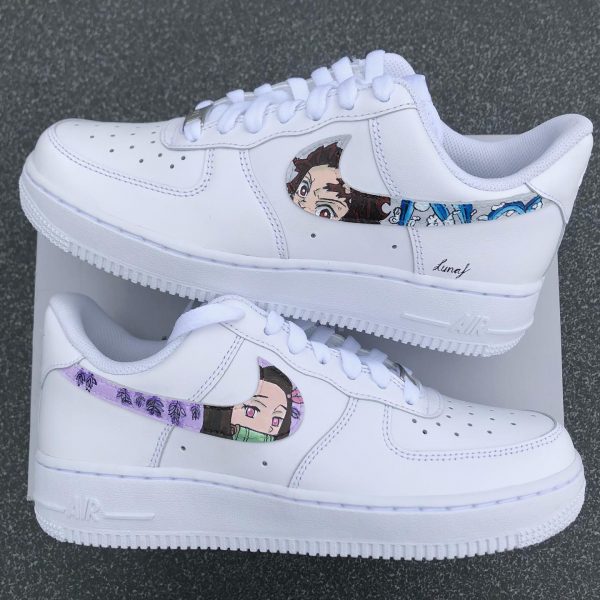 Tanjiro Nezuko DS Custom Air Force 1