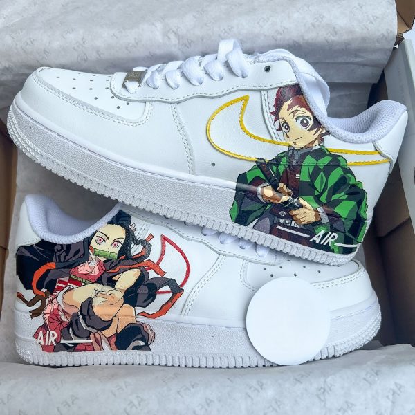 Tanjiro Nezuko Demon Custom Air Force 1