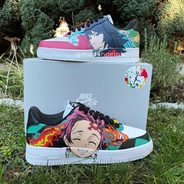 Tanjizo Giyu Art Custom Air Force 1