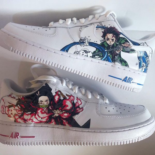 Tanjizo Nezuko Design Custom Air Force 1