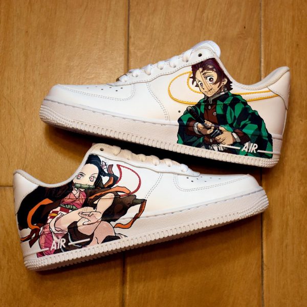 Tanjizo Rengoku 2 Custom Air Force 1