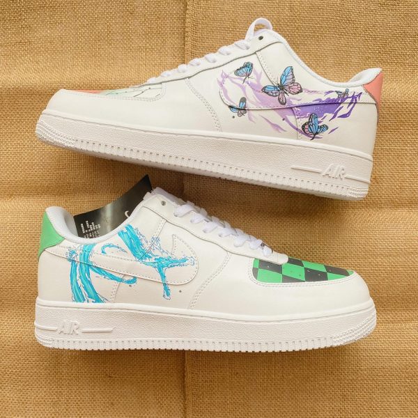 Tanjizo Zenitsu 5 Custom Air Force 1