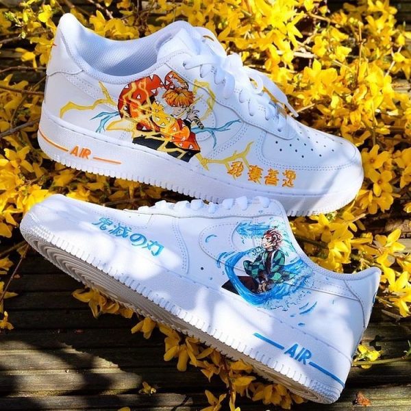 Tanjizo Zenitsu 11 Custom Air Force 1