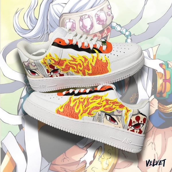 Tengen Uzui Painted Custom Air Force 1