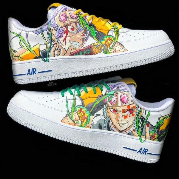 Uzui Tengen Painted Custom Air Force 1