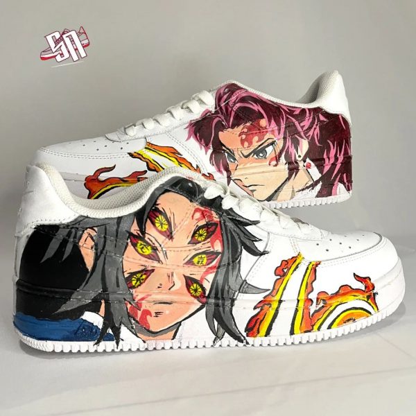 Demon Yoriichi Kokushibo Custom Air Force 1