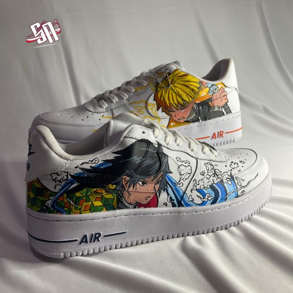 Demon Zenitsu Giyuu Custom Air Force 1