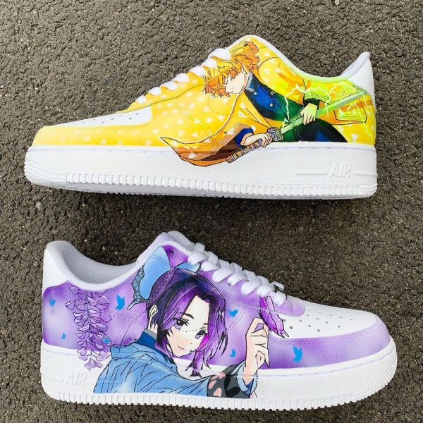 Demon Zenitsu Shinobu Custom Air Force 1