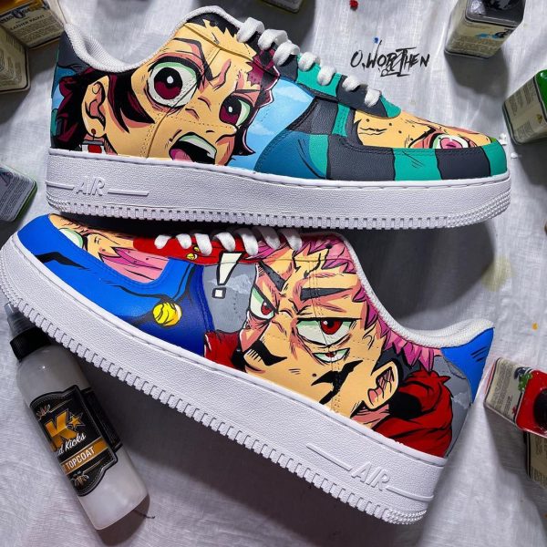 Demon Jujutsu Kaisen Custom Air Force 1