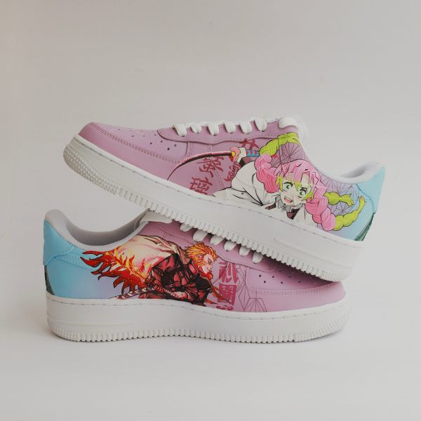 Mitsuri Ft Rengoku Custom Air Force 1