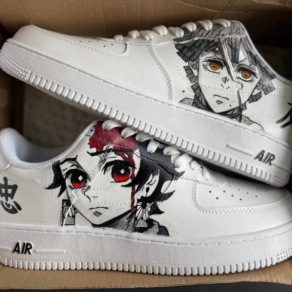 Demon Slayer Handmade Custom Air Force 1