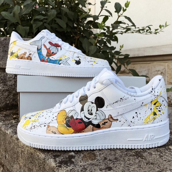 Donald x Mickey Custom Air Force 1