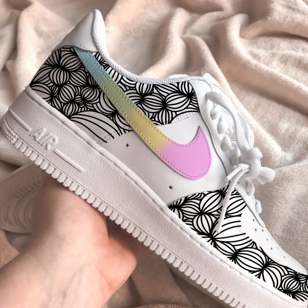 Doodle Sketch Custom Air Force 1